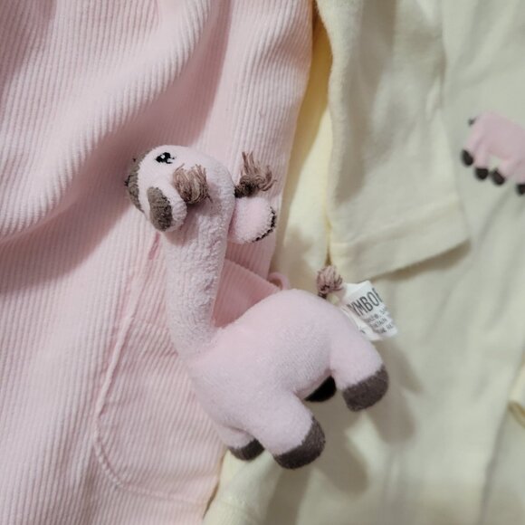 Gymboree Argyle Animals 3-6 month Used overalls Bodysuit & Hat. Mixed Bin Z26 - Picture 2 of 3